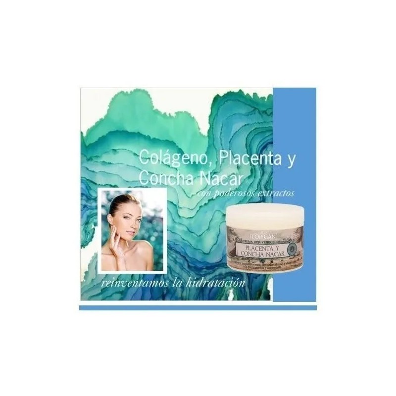 Crema Placenta Y Concha Nácar Florigan® 350g 3 Piezas