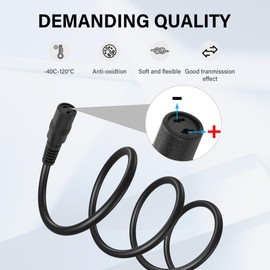 GINTOOYUN 18.5-20V USB-C to DC Power Cord Type-C to DC Two Pin Female Universal Charging Cable with 10 Connector Plugs for Laptops,Speakers,Power Banks,Routers,etc(45.27 Inch)
