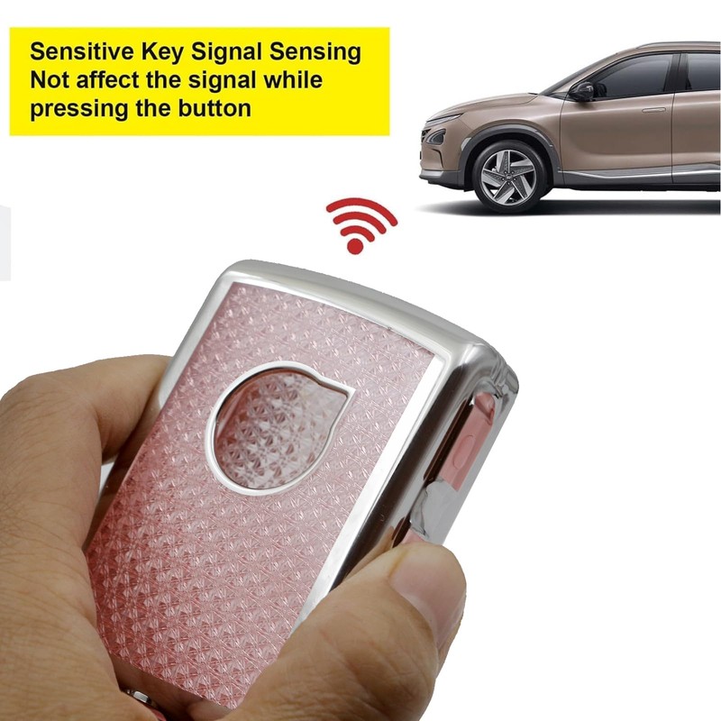2 Pcs for Volvo Key Fob Cover XC90 XC60 S60