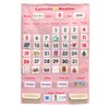 Pink Educational Calendar & Weather Pocket Chart Set for Kids