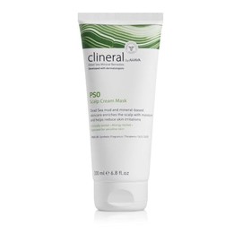 AHAVA Clineral Pso Scalp Cream Mask - Máscara rica y cremosa para el cuero cabelludo para reducir las irritaciones y la sequedad, hidrata y nutre el cabello y el cuero cabelludo, con Osmoter, barro
