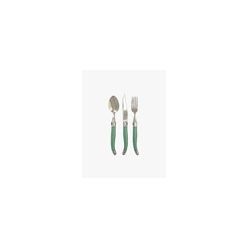 Laguiol tableware green 1 person set (3p) / 라귀올 테이블