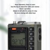 Full Band Radio Receiver, Portable Shortwave AM FM Radio with