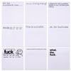 DTMEFJ Funny Sticky Note, 9 Pack Novelty Memo Pads, Funny