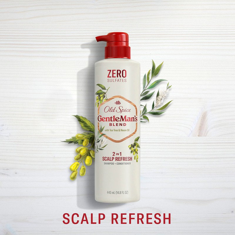 Old Spice Gentleman’s Blend with Tea Tree & Neem Oil,