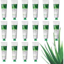 16 Geles Orgánicos De Aloe Vera Para Rostro Y Cuerpo, Loción Hidratante Para Después Del Sol, Hidratante De Vera Pura, Gel Hidratante De Viaje, Loción De Aloe Para Después Del Sol Y Cuidado