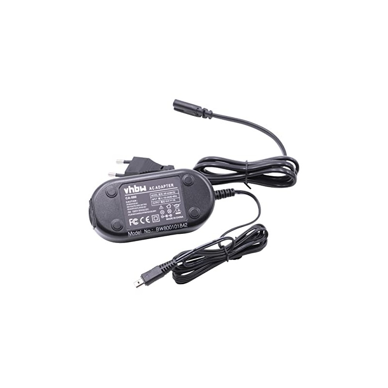 KAMERA-NETZTEIL LADEGERÄT passend für CANON ersetzt CA-590, CA590, CA-590A, CA590A,