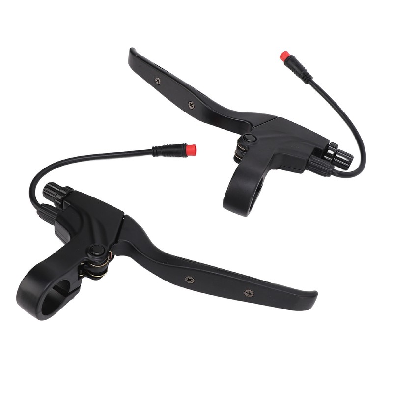 Electric Scooter Brake Shifter Left Right Anti Slip Rubber Metal