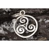 Windalf Irish Jewellery Pendant Diameter 1.2 cm Small Vintage Triskele