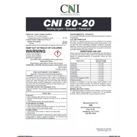 CNI 80/20 Nonionic Surfactant for Herbicides (TopSurf, Sticker) 1 Gallon