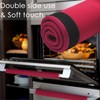 ZAWAGIIK 5Pcs Refrigerator Door Handle Cover Washable Kitchen Appliance Decor