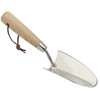 Draper Heritage 99023 Stainless Steel Hand Trowel with Ash Handle