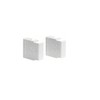 Hager KZN023 End Cap for 3 Phase Rail (Set of