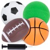 3 otters 4PCS Sports Balls for Kids, Balls for Toddlers
