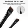 Eyebrow Brush, Eyeliner Brush, Eyeliner Brush, Oblique Eyeliner Brush, Professional