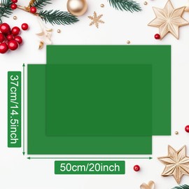 BOUBONI 100 Sheets Christmas Tissue Paper Bulk 20 x 14.5 inches Gift Wrapping Paper Craft Tissue Paper for Flower Artworks Crafts Holiday Party Decoration (Green)