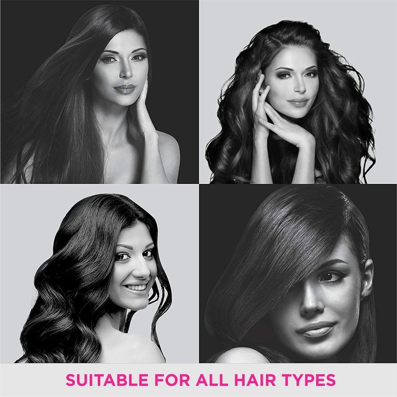 Vega Flat Brush with Clip Suitable For Short To Medium