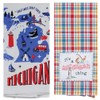 2 Piece Home State of Michigan Cotton Kitchen Dish Towel