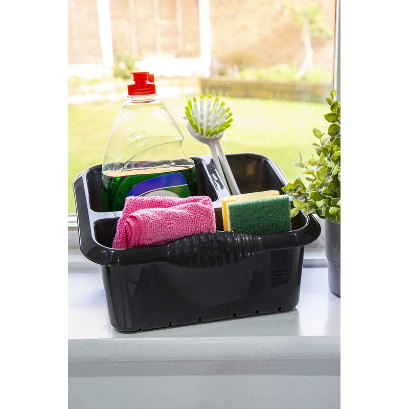 3 Compartment High Grade Sink Tidy Kitchen Storage Organisation Plastic
