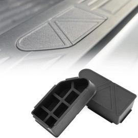 Wocch 2PCS Stake Pocket Cover for 2023-2026 Chevy Colorado/GMC Canyon Truck Rear Holes Caps Bed Rail Holes Plugs Covers,Rear Bed Rail Stake Pocket Plugs Hole Caps Accessories (TPE Plastic Material)