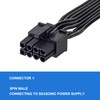 PCIE Cable for Seasonic, PSU 8 Pin Male to PCIe