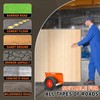 Heavy Duty Panel Dolly 1100LBS Capacity Door Cart with 10"