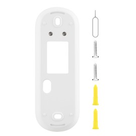 LEFXMOPHY Backplate for Arlo Video Doorbell 2K 2nd Generation Back Plate Replacement Part Screw Mounting Holder Mount Accessory