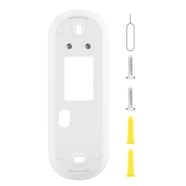 LEFXMOPHY Backplate for Arlo Video Doorbell 2K 2nd Generation Back Plate Replacement Part Screw Mounting Holder Mount Accessory