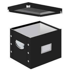 Snap-N-Store Letter-Size File Box, Black (SNS01533)