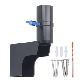 Adjustable Mounting Kit, Aluminum Alloy Short Wall Mount Bracket with Mount Adapter, Easy to Install Roof Mount for Home Commercial Use