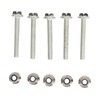 5 Set Auger Shear Bolt Lock Nut Kit Metal Shear