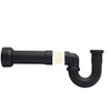 Westbrass D402NE-1-62 1-1/2" New England Style P-Trap with High Box