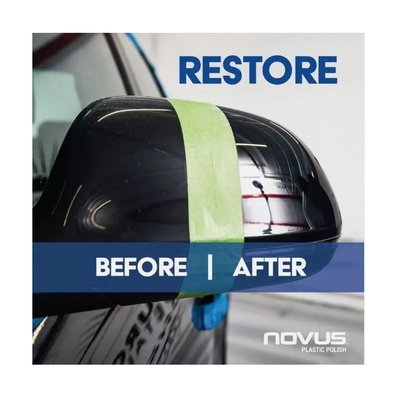 Novus Plastic Windshield Polish Kit #1, #2, & #3 2oz.