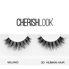 Cherishlook 3D Human Hair Eyelashes - 5packs (MILANO)