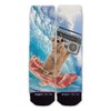Function - Bacon Surfing Cat Fashion Socks One Size