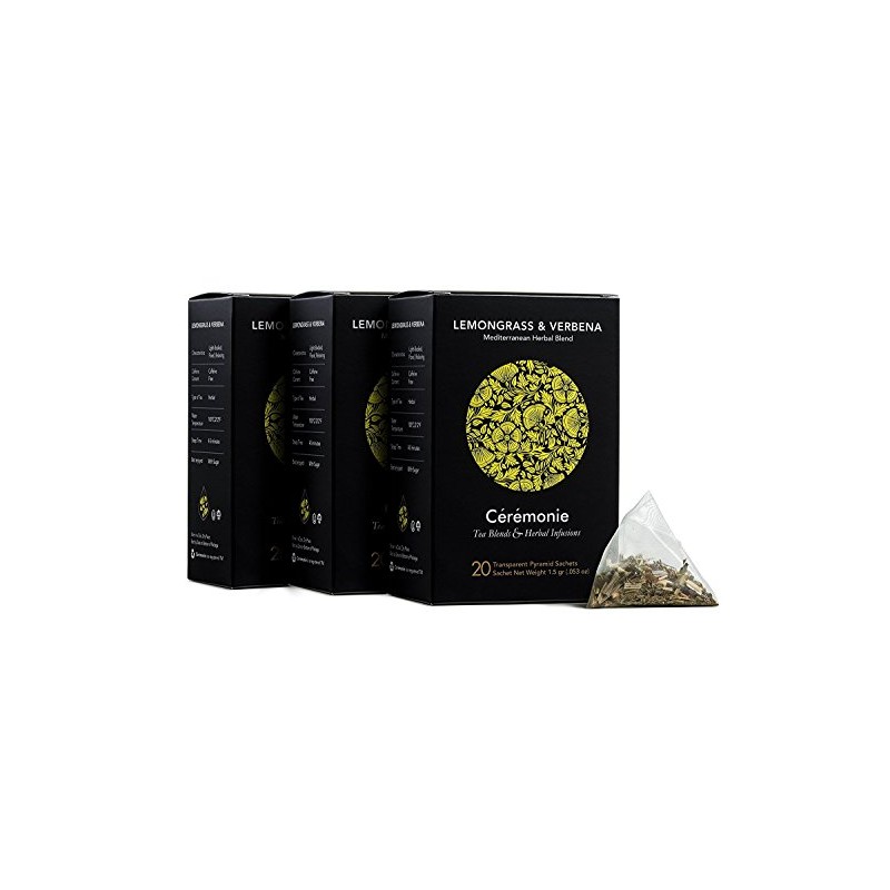 Ceremonie Tea Lemongrass & Verbena Mediterranean Herbal Infusion Loose Leaf