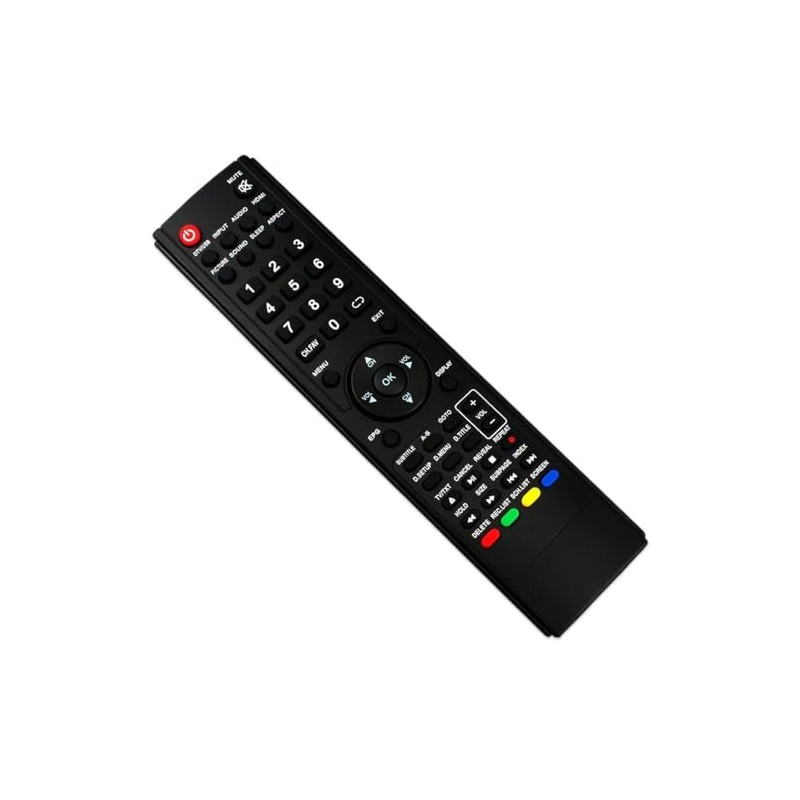 Compatible for TEAC 0118020315 TV Remote Control LCDV2656HDR LCDV3256HDR LCDV2681FHD