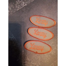 Vintage Patch  LARAY  IRON OR SEW ON.   NOS  3 AVAILABLE