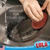 Lola Products Copper Mesh Scourer | Heavy Duty Cleaning Pads