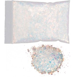 Escamas Mixtas en Polvo de Lentejuelas con Purpurina para Uñas, 50 G, Decoración Brillante para Uñas, Cabello, Uñas, Cara, Cuerpo y Manualidades (YJ02)