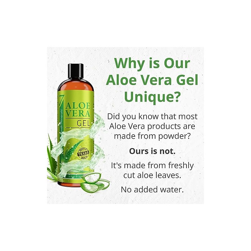 Seven Minerals - Gel de Aloe Vera - 99% Orgánico