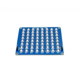 8x8 Dot Matrix LED Display Module 64 LED Programmable RGB WS2812B Chip 8x8 LED Matrix Digital Led Display Screen for Arduino, Raspberry Pi, Image Video Text Display Board