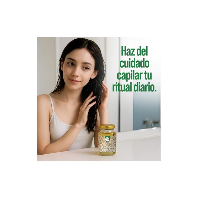 Aceite Capilar - Brillo - Hidratación - Suavidad - Coco
