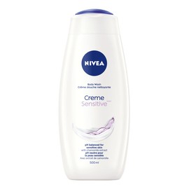 NIVEA Creme Sensitive Body Wash, 500mL
