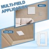 PATIKIL Access Panel for Drywall 95x145mm, 1 Set ABS Plastic