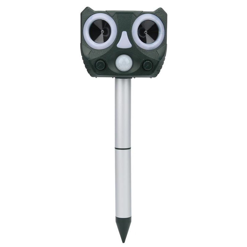 MultiFunctional Solar Ultrasonic Animal Repeller Outdoor Mouse Bird Repeller Device