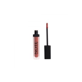 Note Mattemoist Lipgloss 413 Coral Touch Yarı Mat Saten Bitişli Likit Ruj, Kahverengi