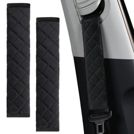 2 Stück Gurtpolster, Sicherheitsgurtpolster Auto, Polsterung für Sitzgurt, Sicherheitsgurt Verlängerung Auto, Autogurt Polster im Auto, für mehr Komfort auf der Reise