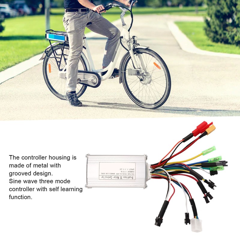 Motor Brushless Controller Sine Wave 3 Modes Thumb Trottle LCD