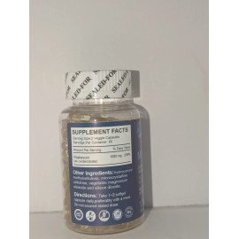 NATURE'S LIVE Magnesium Citrate 1000mg  Vegan Capsules Bones Health Support